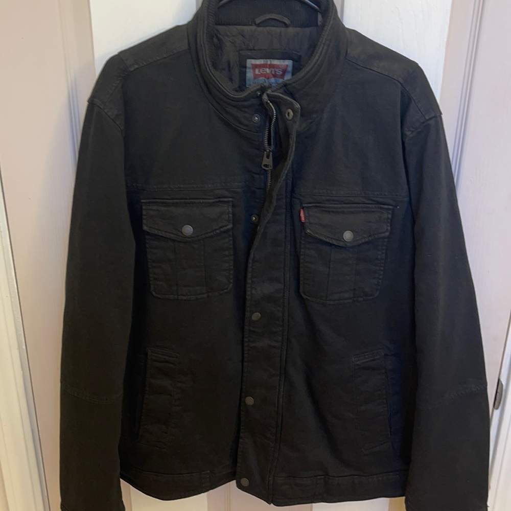 Men’s Black Levi’s Lined Jacket